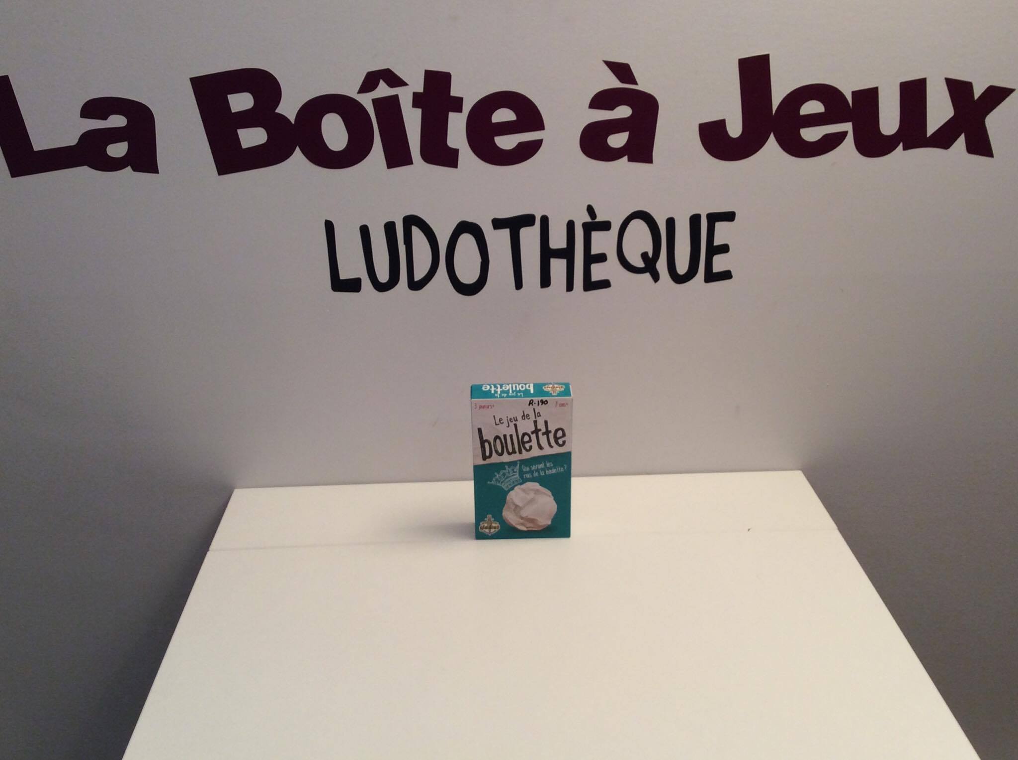 Le jeu de la boulette La boîte à jeux Le jeu de la boulette La boîte à jeux