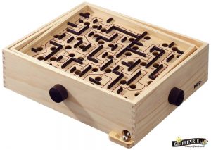 Labyrinthe à billes - La boîte à jeux