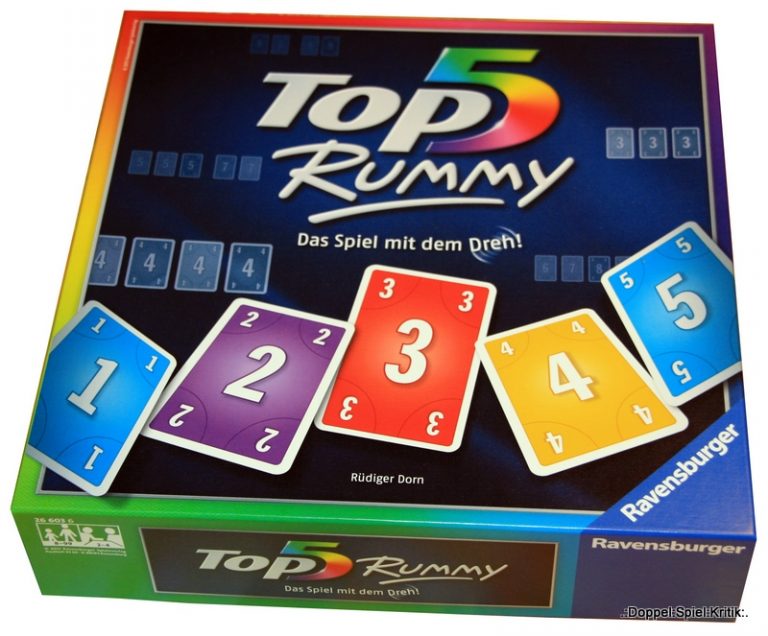 Top 5 rummy - La boîte à jeux