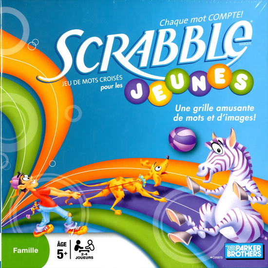 Scrabble pour les jeunes La boîte à jeux