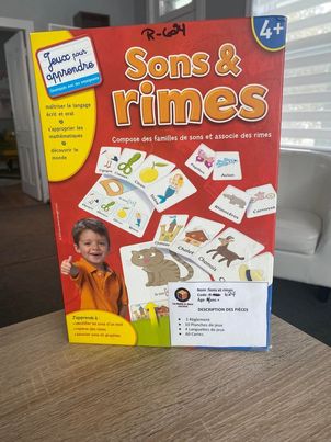 Sons & rimes - La boîte à jeux